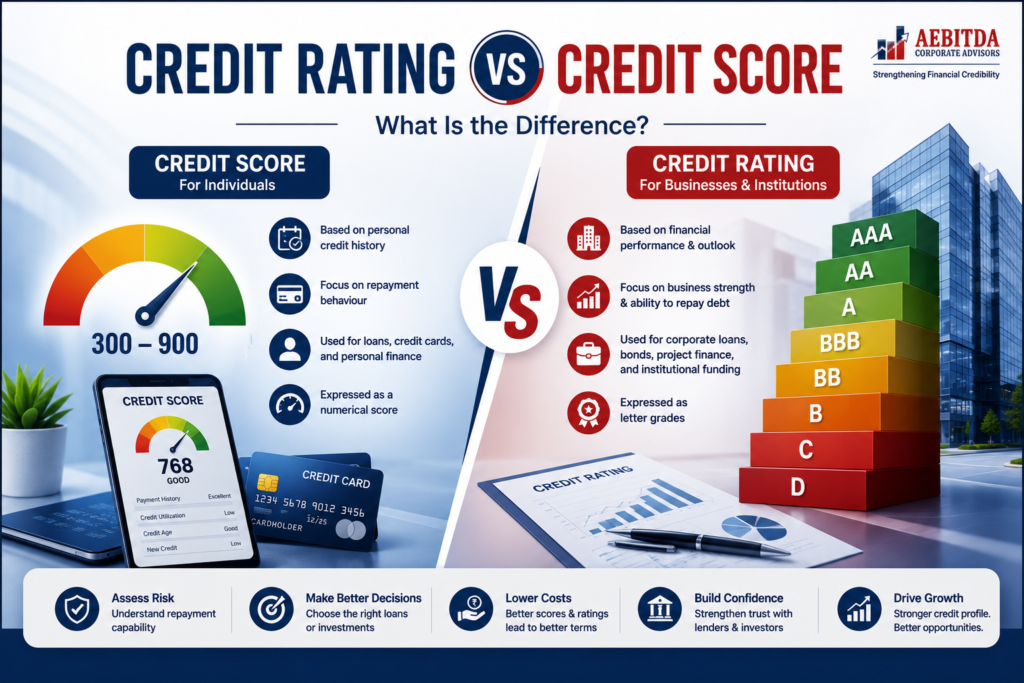 Credit Rating vs Credit Score: What Is the Difference?