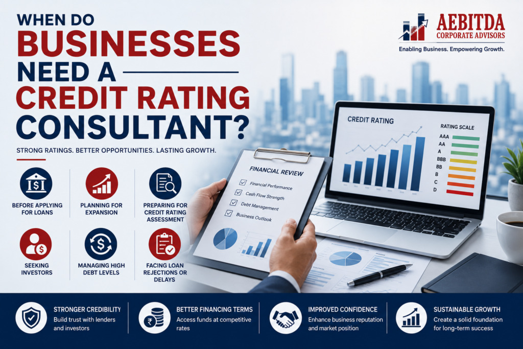 When Do Businesses Need a Credit Rating Consultant?