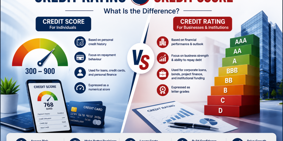 Credit Rating vs Credit Score | Know the Key Differences | AEBITDA